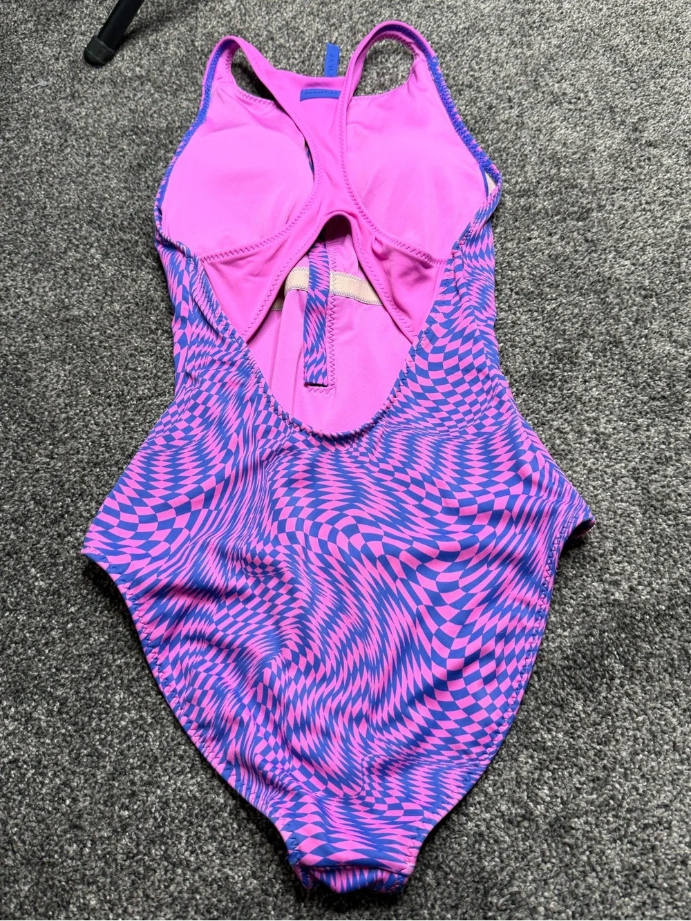 Fabletics Zip-Front Racerback Shaping One-Piece size medium - Picture 5 of 7